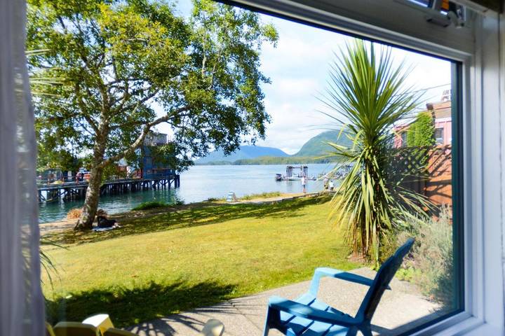 Vakantiewoning voor 4 personen, met tuin en uitzicht op Vancouvereiland