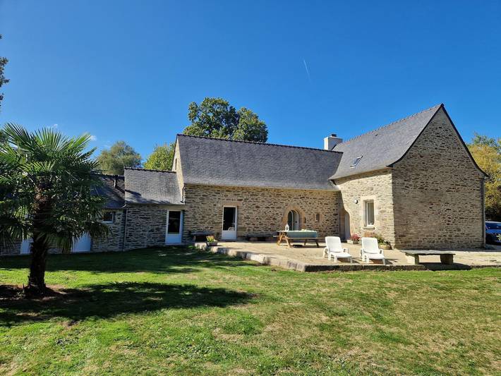 Ferienhaus für 8 Personen, mit Terrasse in Plouégat-Guérand