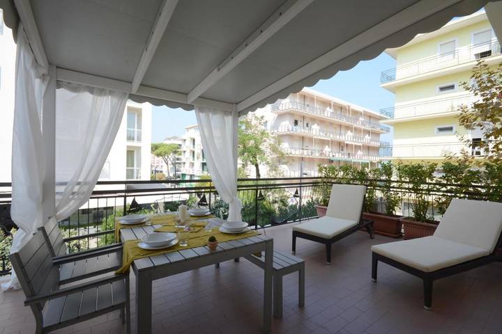 Ferienhaus für 4 Personen, mit Terrasse und Garten in Gabicce Mare