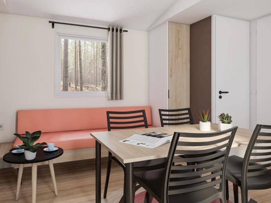 Camping La Nouzarède - Mobilhome 6 personnes - Premium 3ch in Joyeuse, Parc naturel régional des Monts d'Ardèche
