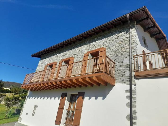 Casa rural para 7 personas, con jardín y vistas, Familias con niños en Cinco Villas (Navarra) - 4