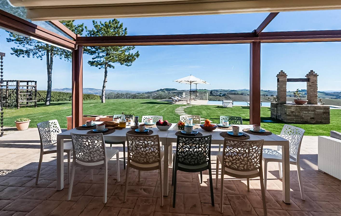 Maison de vacances pour 10 personnes avec jardin in Macerata, Province de Macerata