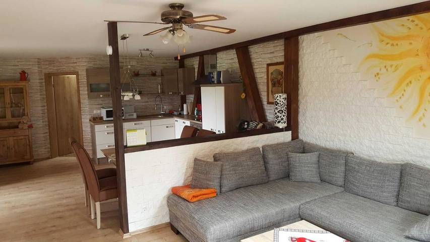 Location de vacances pour 4 personnes, avec jardin ainsi que vue et balcon à Waischenfeld - 4