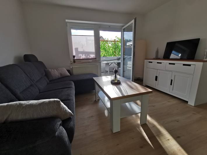 Geheel appartement, Vakantie- en monteursappartement met terras en wifi in Sanitz, Oostzee - Mecklenburg