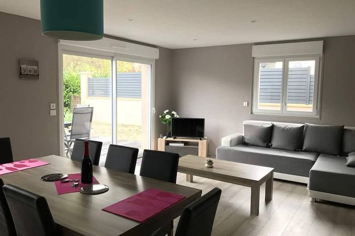 Maison de vacances pour 8 personnes, avec jacuzzi ainsi que jardin et terrasse, animaux acceptés - 1