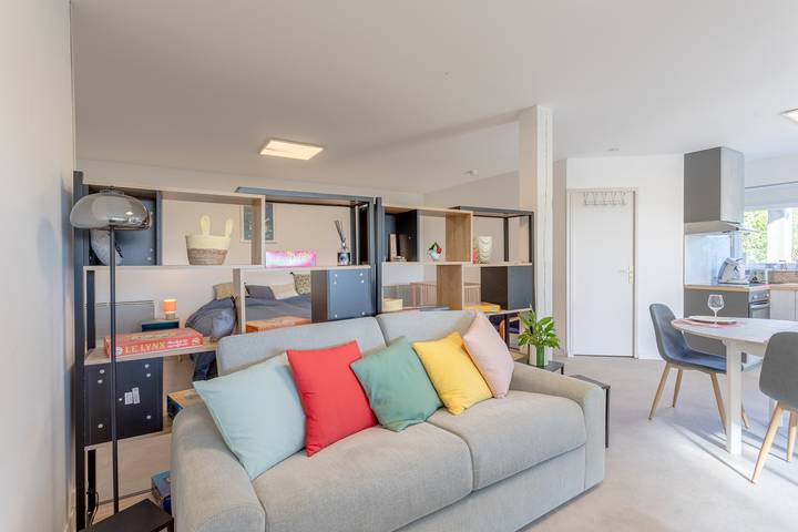 Apartamento para 4 personas, con jardín en Pais Vasco Frances