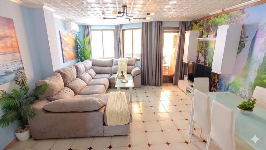 Gîte pour 11 personnes, avec vue et terrasse, animaux acceptés dans el Grau de Castelló - 2