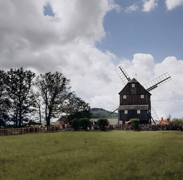 Ganze Wohnung, Ferienwohnung 'Berndt-Mühle' mit Bergblick, Gemeinschaftsterrasse und WLAN in Oderwitz, Oberlausitz-Niederschlesien