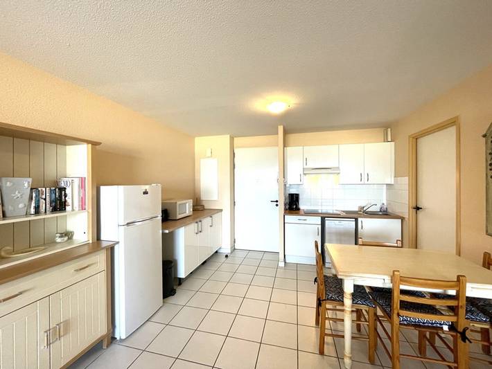 Ganze Wohnung, 2-Zimmer-Wohnung in Vieux-Boucau, Terrasse, haustierfreundlich, privater Parkplatz in Vieux-Boucau-les-Bains, Côte d’Argent