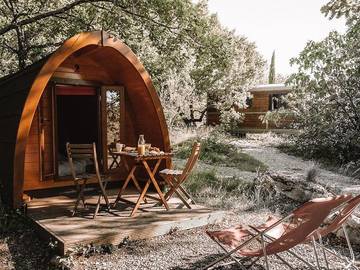 Glamping voor 2 Personen in Vogüé, Ardèche, Afbeelding 4