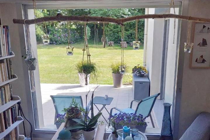 Ferienhaus für 4 Personen, mit Terrasse und Garten