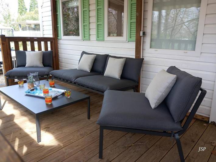 Location de vacances pour 6 personnes, avec terrasse ainsi que piscine et jardin dans Lac de Saint-Ferréol - 2