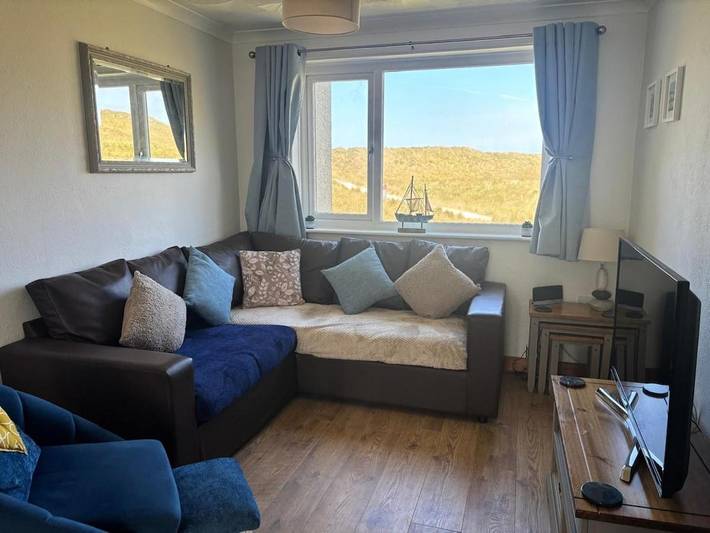 Apartment for 4 people, with balcony and view in Perranporth