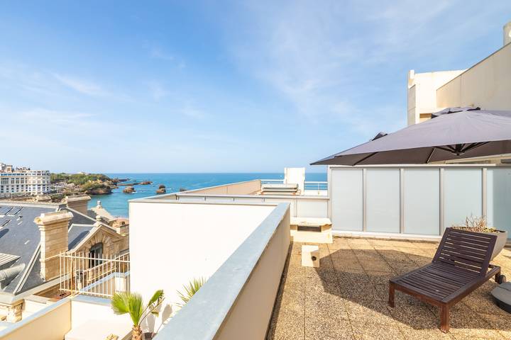 Appartement entier, Grazia - Vue mer, piscine, centre ville in Biarritz, Région de Bayonne