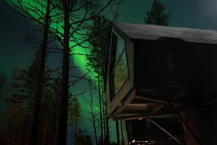 Hôtel pour 3 personnes, avec vue sur le lac et sauna ainsi que jardin et piscine à Rovaniemi - 4