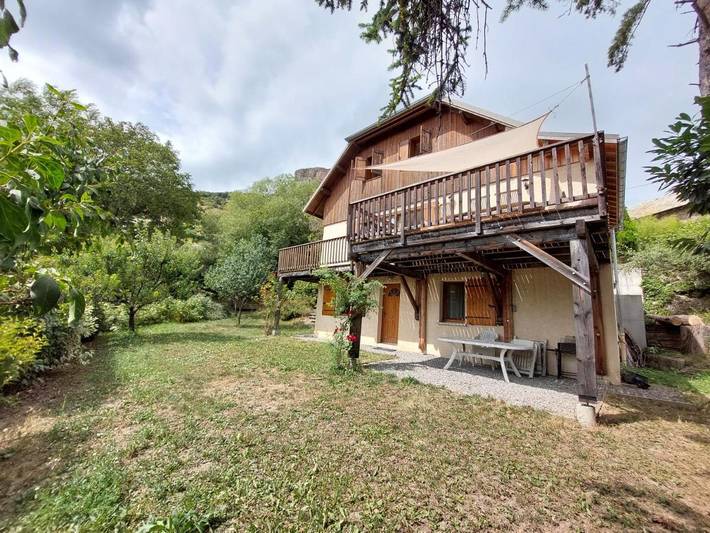 Maison de vacances pour 10 personnes, avec balcon ainsi que jardin et vue - 1