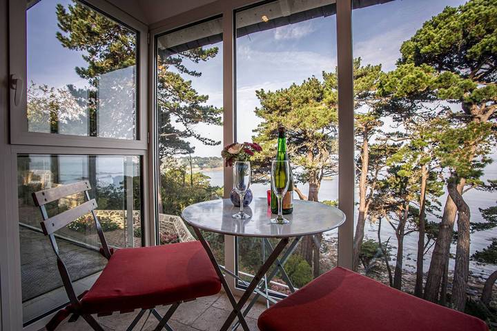 Maison de vacances pour 8 personnes, avec vue ainsi que vue sur l’océan et jardin - 1