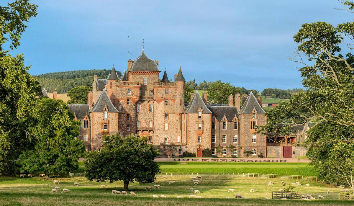 Timeless Castle in Scottish Borders