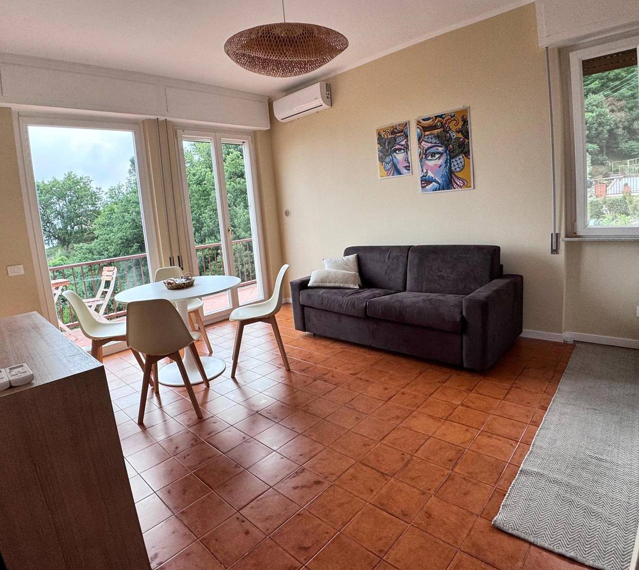 Entire apartment, Apartment 'Casa Blu' with Sea View, Wi-Fi and Air Conditioning in Lerici Municipality, Natural Park of Montemarcello-Magra-Vara