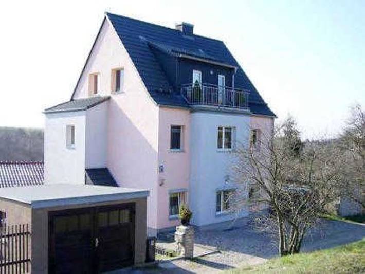 Ferienwohnung für 4 Personen, mit Balkon und Garten sowie Ausblick