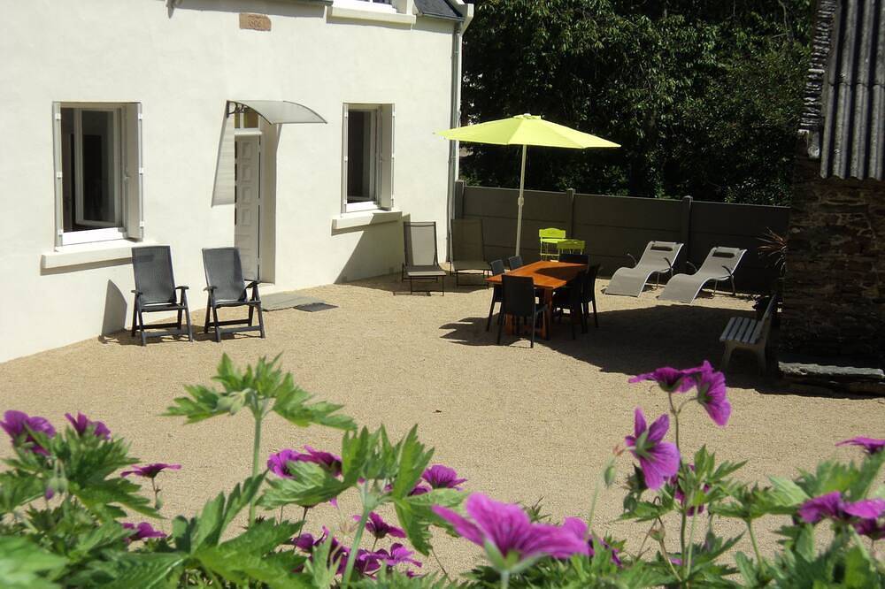 Ruhiges Landhaus zwischen Land und Meer in Plouégat-Guérand, Ceinture Dorée