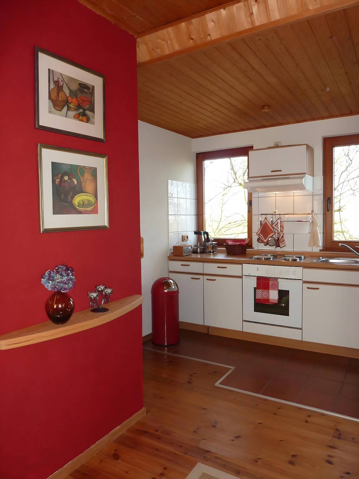 Ganze Wohnung, Apartment 'Wunschgarten' mit privater Terrasse, Gemeinschaftsgarten und Wlan in Wesselburen, Nordseeküste