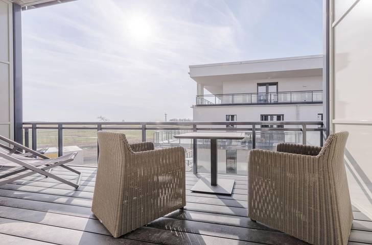 Ferienwohnung für 2 Personen, mit Balkon und Sauna, mit Haustier in Wustrow - 4