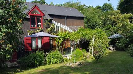 Maison d’hôte pour 5 personnes, avec jardin et vue à Pleurtuit