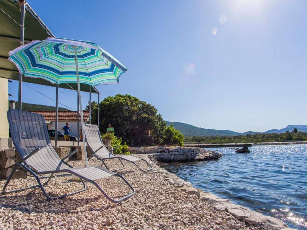 Ganze Wohnung, Ferienwohnung für 4 Personen mit Meerblick in Drače, Dubrovnik-Neretva