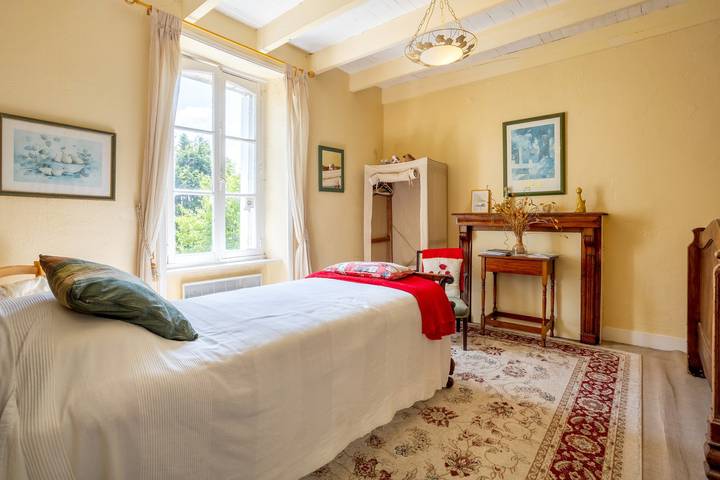Chambre Verte – Chambre chaleureuse dans notre maison d’hôtes familiale in Riec-sur-Bélon, Région de Quimper
