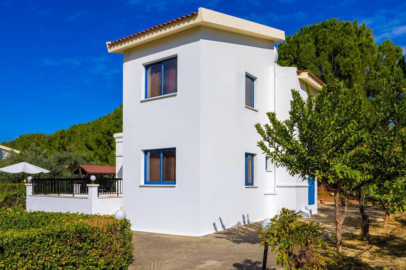 Villa für 7 Personen mit Garten in Πόλις Χρυσοχούς, Südzypern