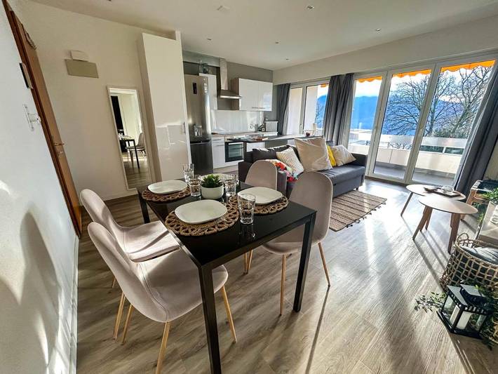 Gîte pour 4 personnes, avec terrasse et piscine à La Tour-de-Peilz - 4