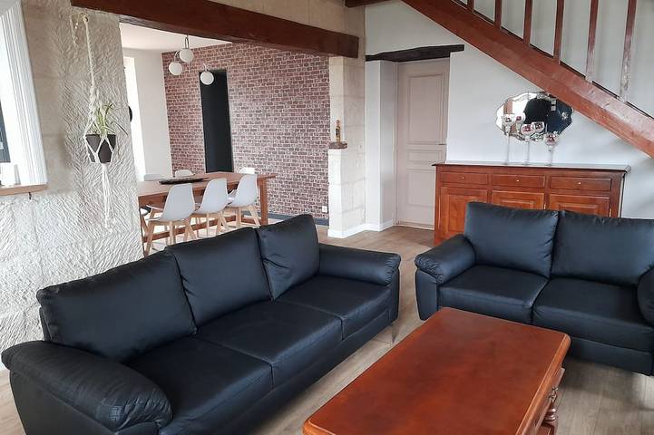 Gîte pour 8 personnes, avec jardin et terrasse