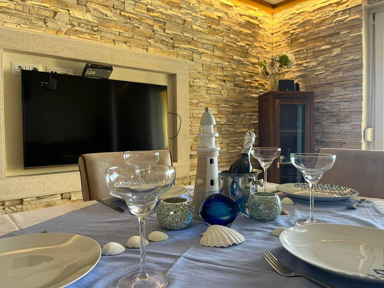 Ganze Ferienwohnung, Ferienwohnung für 4 Personen ca. 58 m² in Klenovica, Kvarner Bucht (Gespanschaft Primorje-Gorski) in Klenovica, Primorje-Gorski Kotar