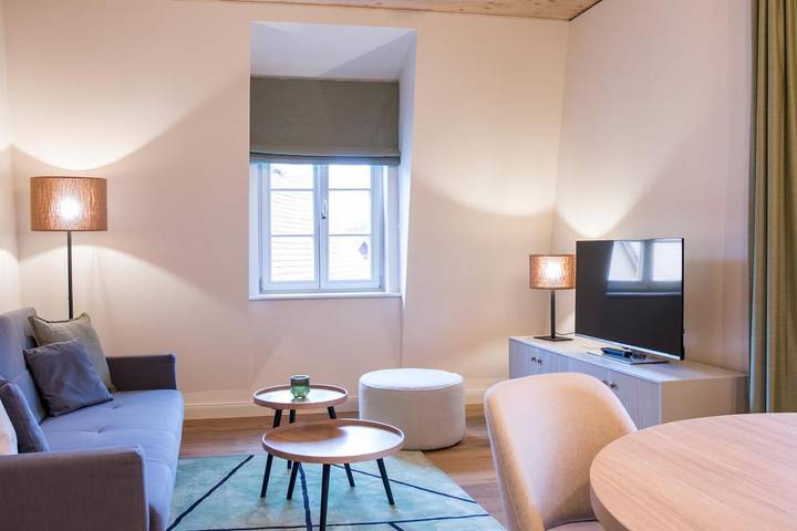 Ferienhaus für 4 Personen, mit Balkon und Terrasse sowie Garten und Ausblick in Festung Königstein - 4