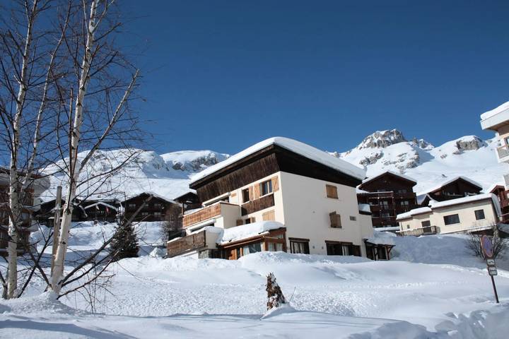 Chalet traditionnel, terrase plein sud in Tignes, Massif de la Vanoise