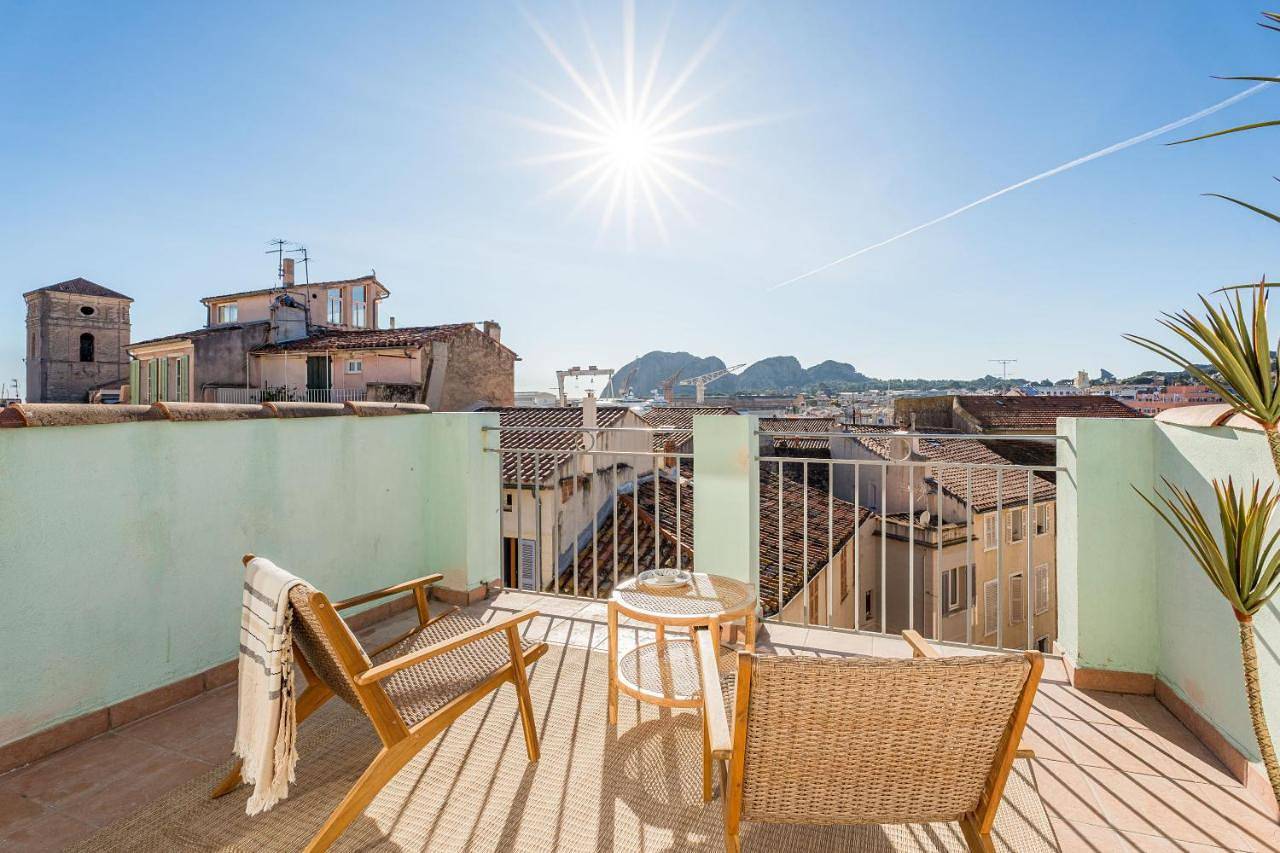 Geheel appartement, "Finca" Studio in La Ciotat, Marseille en omgeving