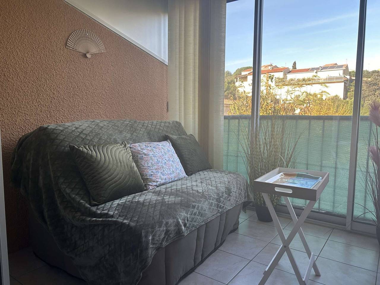 Appartement entier, Appartement 2P, cabine, 250m plage, loggia calme in Saint Pierre la Mer, Fleury