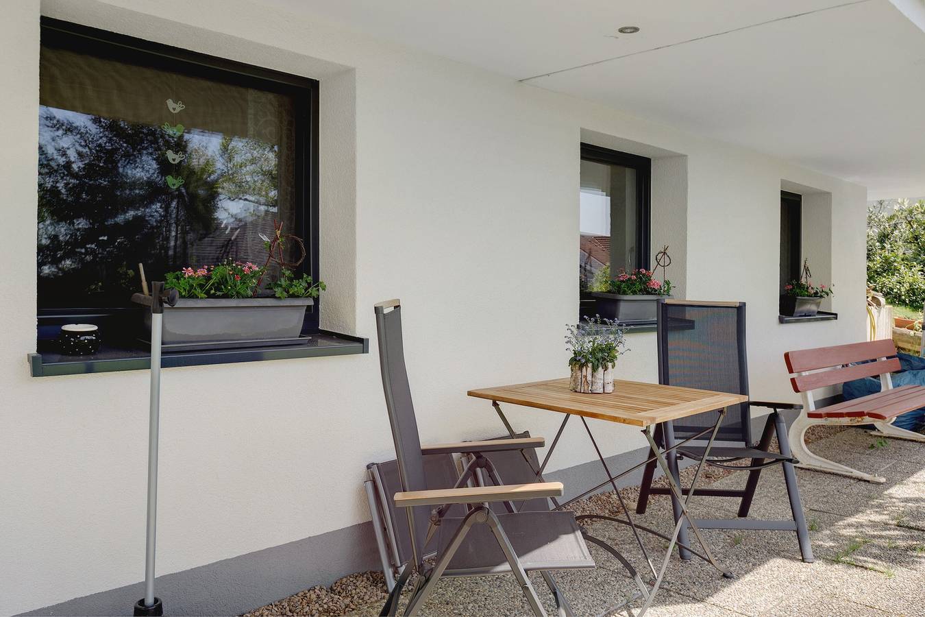 Ganze Wohnung, Ferienwohnung 'Staffe' mit Bergblick, privater Terrasse und Wi-Fi in Bonndorf im Schwarzwald, Südschwarzwald
