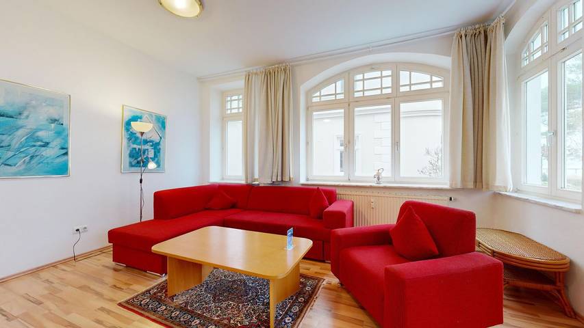 Ferienwohnung für 4 Personen, mit Garten und Sauna in Binz - 3