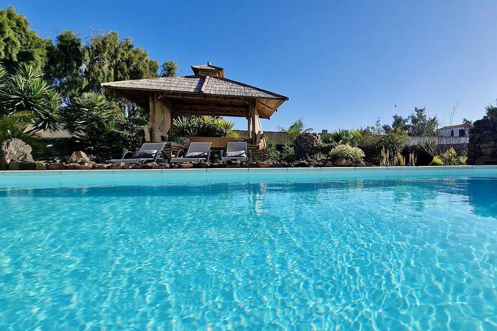 Villa für 6 Personen, mit Garten in Lajares