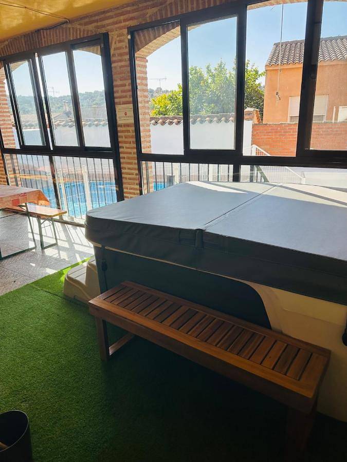 Casa rural para 15 personas, con Jacuzzi además de Terraza y Piscina en Cardiel de los Montes - 3