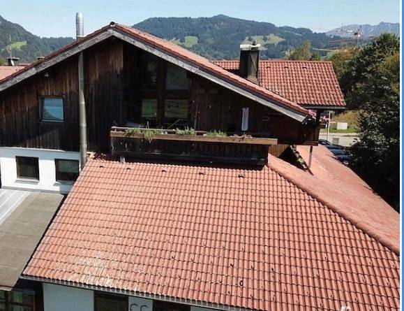 BnB für 2 Personen, mit Balkon und Terrasse sowie Garten und Ausblick in Sonthofen