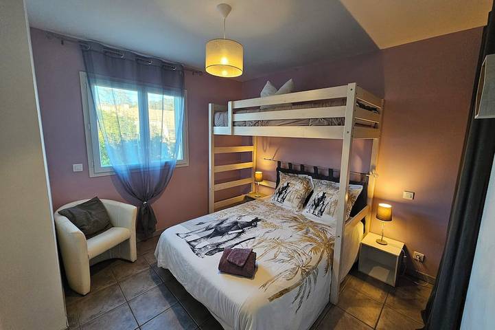 Location de vacances pour 8 personnes, avec jardin et terrasse à Prunelli-di-Fiumorbo - 3