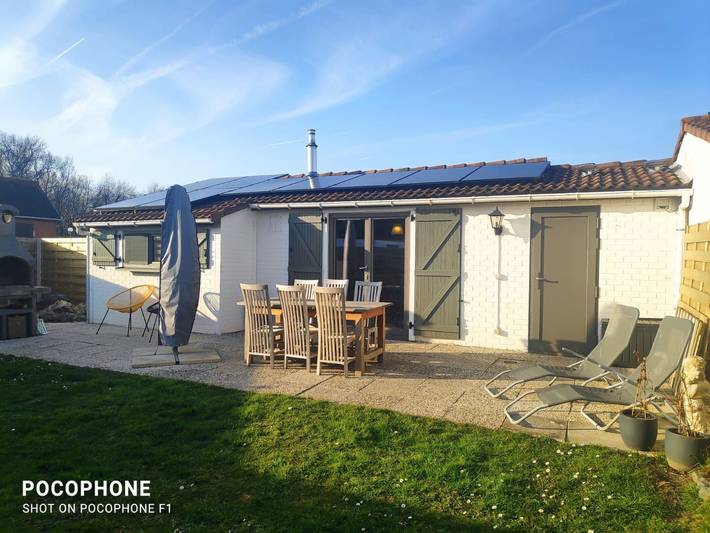 Ferienhaus für 5 Personen, mit Terrasse und Garten