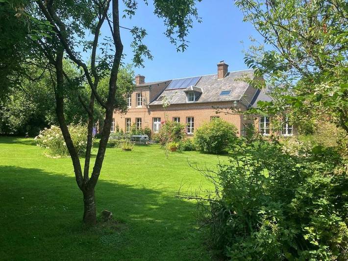 Maison d’hôte pour 12 personnes, avec jardin à Saint-Vaast-Dieppedalle