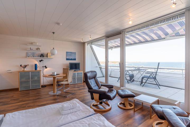 Ferienwohnung für 2 Personen, mit Balkon in Kieler Förde
