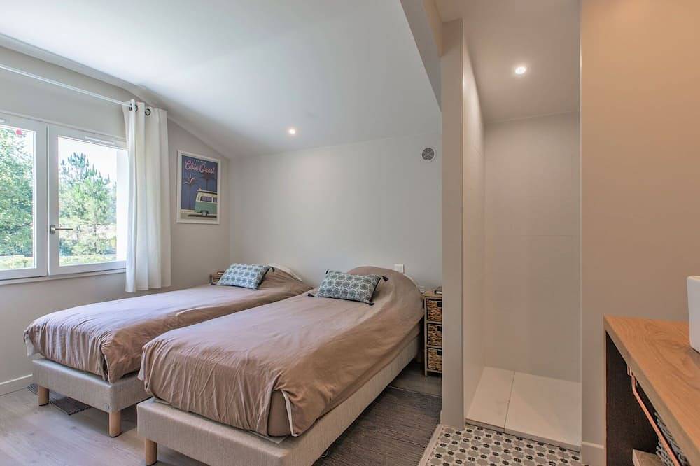 Maravillosa casa de vacaciones privada para 8 personas con piscina privada, Wifi, A/C, Tv y terraza in Magescq, Côte d’Argent