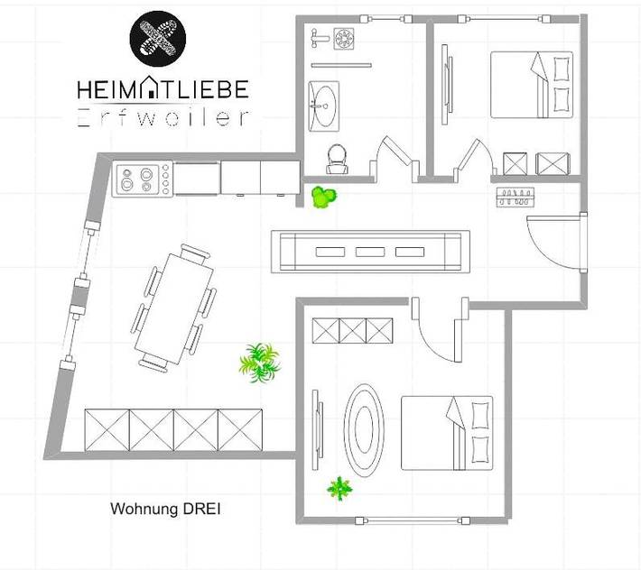 Ferienwohnung für 5 Personen in Erfweiler - 2