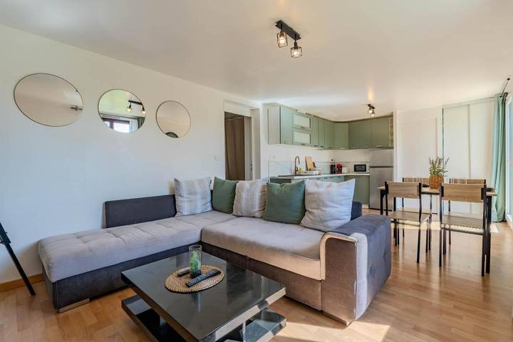 Apartamento de vacaciones para 6 personas, con vistas y jardín - 1